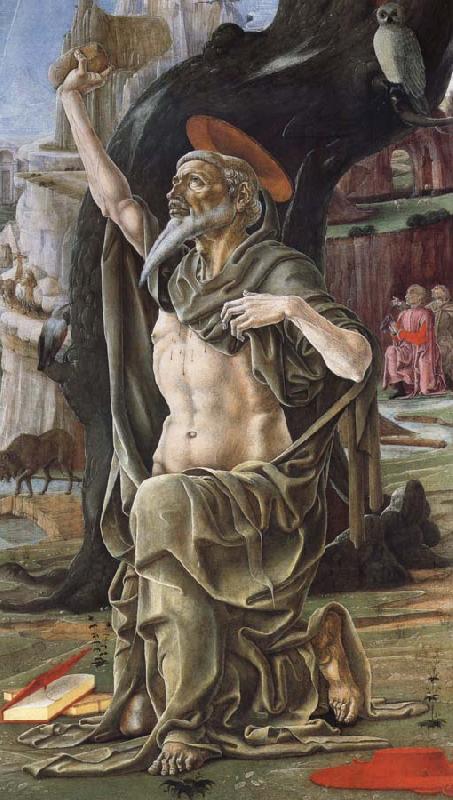 Cosimo Tura Saint Jerome in the Desert Sweden oil painting art